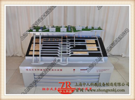 组合式多种透风情势演示拆卸