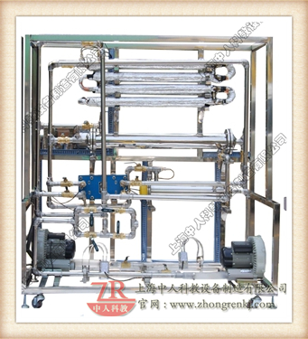 列管换热器给热系数测定尝试装配（气-气）
