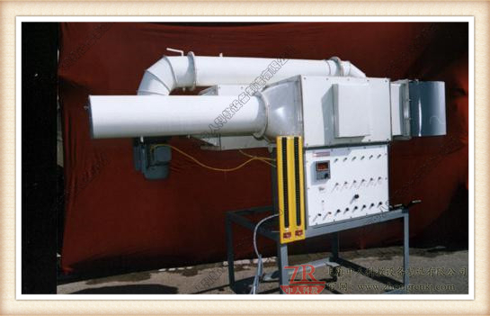 气—气热管换热器尝试台