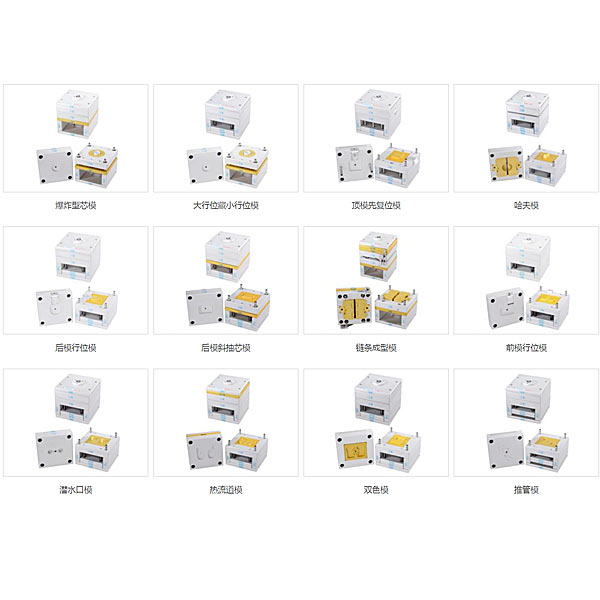 中人ZRMJ-ZS铝合金注塑模具模子