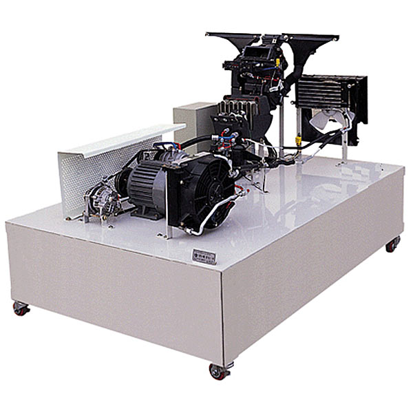 汽车空调体系接线、拆卸、调试运转实训台,军用汽车空调实训台