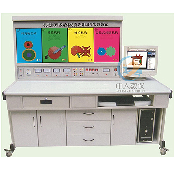 机器道理多媒体拟真设想尝试装配,偏疼机构测绘尝试装配