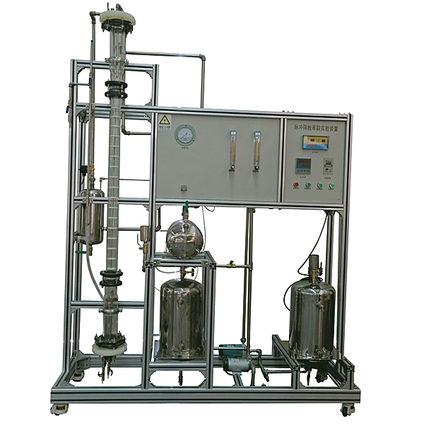 筛板萃取塔传质效力尝试台,变频器变更速率体系尝试装配