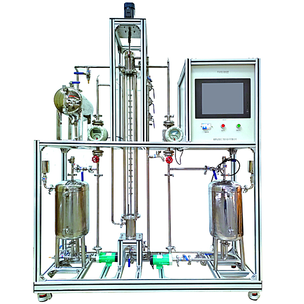 转盘萃取塔尝试装配,转盘萃取塔传质效力实训台