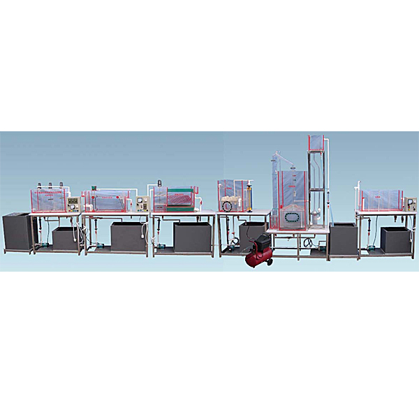 中小城镇饮用水处置尝试装配,饮用水处置工艺实训台