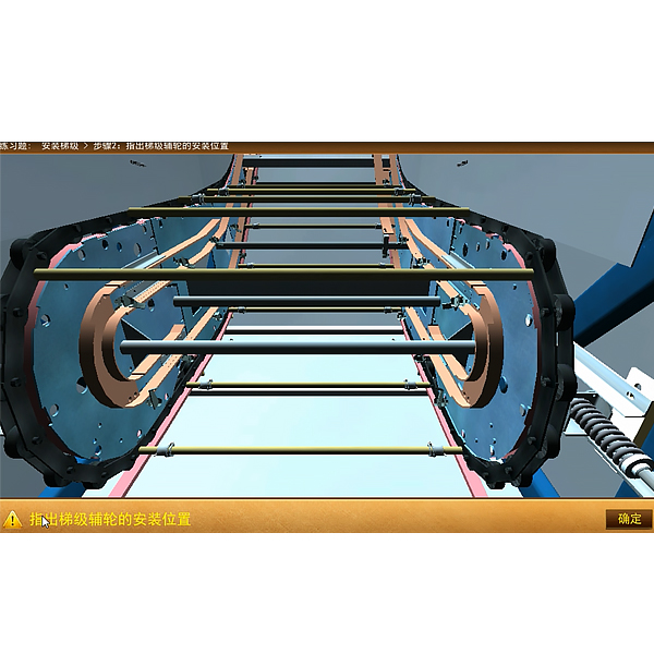 主动扶梯拆卸与维保尝试拆卸,消防手艺尝试台