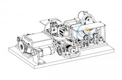 液压测验考试台的布局,机构勾当立异设想测验考试台(图4)