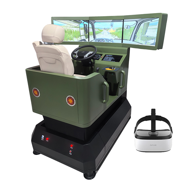 中人ZRQCMNQ-03三自在度单座汽车驾驶摹拟器